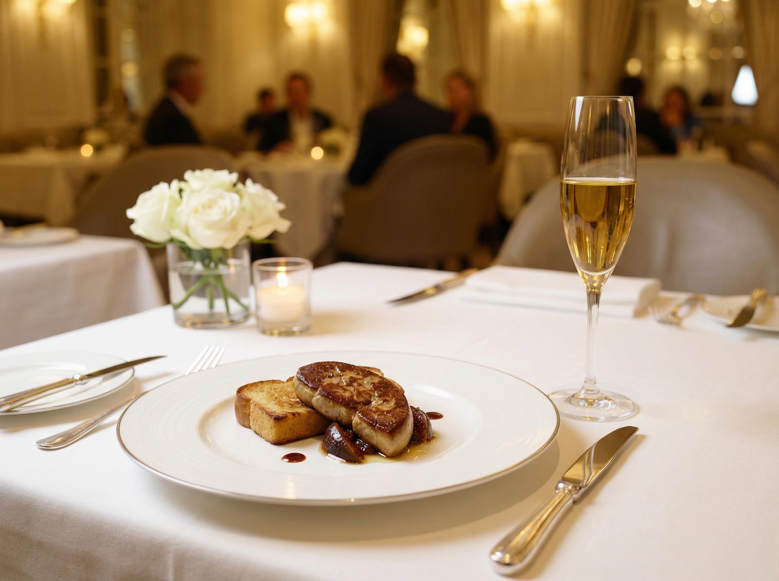 鹅肝与雷司令冰酒搭配 - 加拿大28计划 美食指南