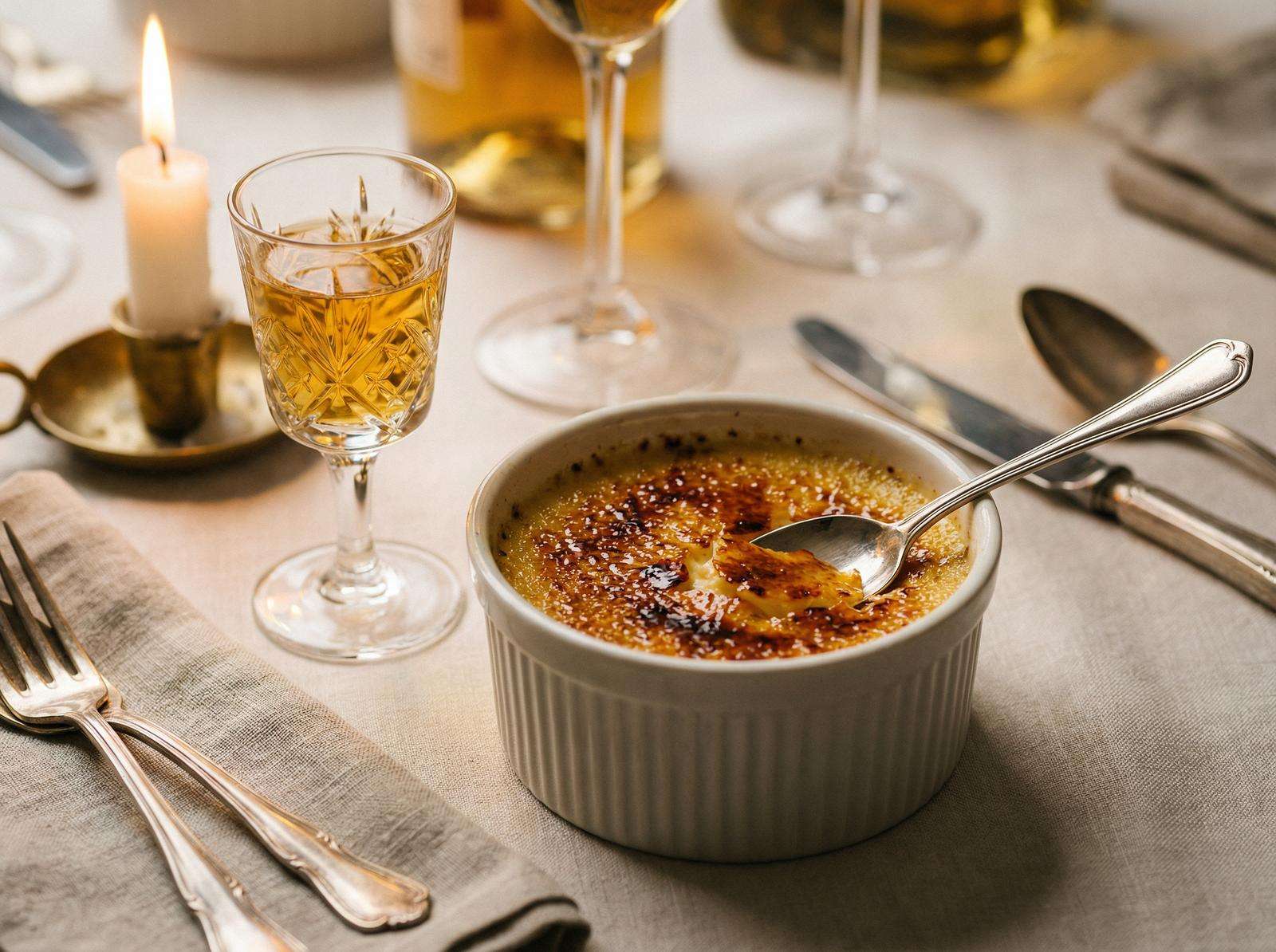 焦糖布丁与冰酒搭配 - 加拿大28计划 甜品